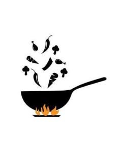 Download restaurant logo icon design template vector for free